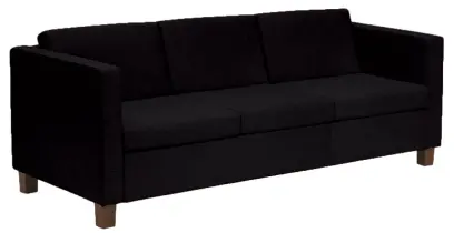 BOGA - 3 sedací souprava, látka BONDAI BN7 (8033) - látka černá